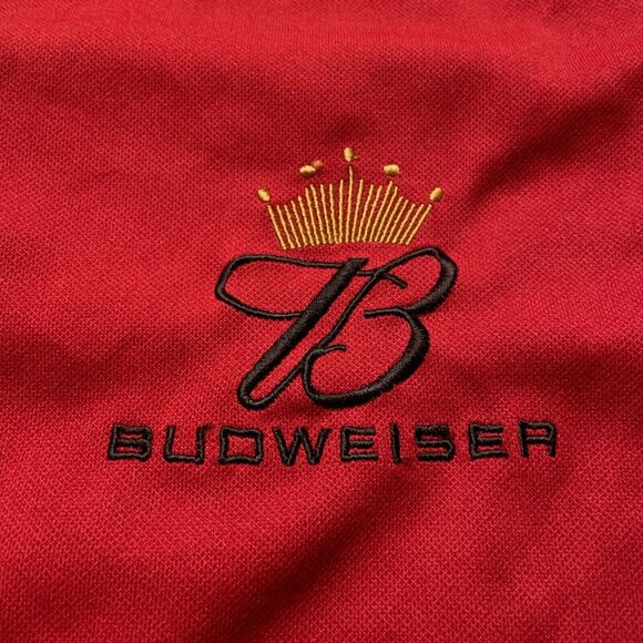 Winners Circle Dale Earnhardt Jr. Budweiser Jersey Red Nascar Men’s Size Medium - Picture 2 of 10